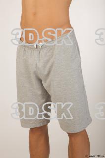 Thigh light gray shorts of Timothy 0002